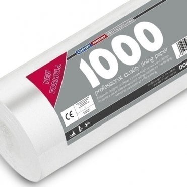1000 Grade Lining Paper Double Roll 20m from Erfurt MAV