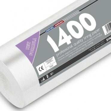 1400 Grade Lining Paper Single Roll 10m from Erfurt MAV