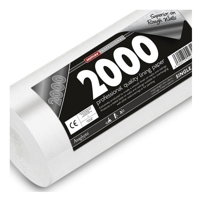 2000 Grade Lining Paper Single Roll 10m from Erfurt MAV