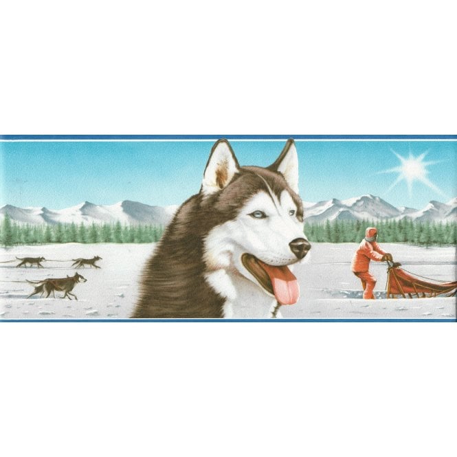 Alaskan Snow Huskies Border by AS Creation 6021-14