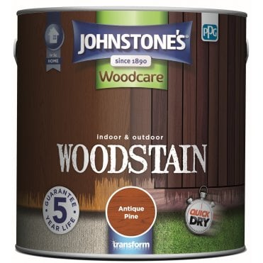 Antique Pine Satin - Johnstone's Indoor & Outdoor Woodstain 2.5L