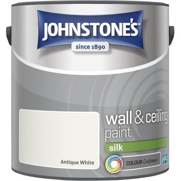 Antique White Silk Emulsion - Johnstones Wall and Ceiling Paint