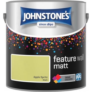 Apple Spritz Matt Emulsion - Johnstones Feature Wall and Ceiling Paint