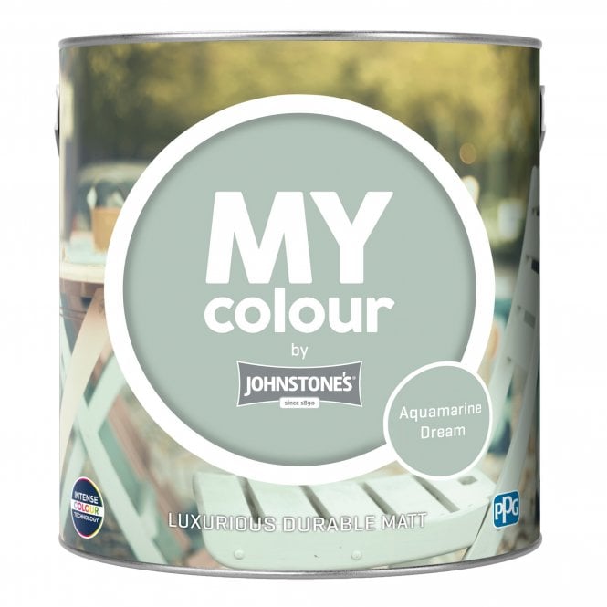 Aquamarine Dream Durable Matt Emulsion - MY Colour by Johnstones Paint