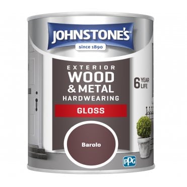 Barolo Exterior Hardwearing Gloss - Johnstones Exterior Wood & Metal Paint