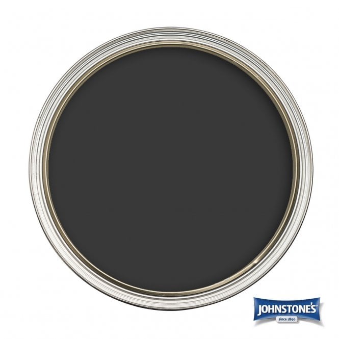 Black Silk Emulsion - Johnstones Wall and Ceiling Paint
