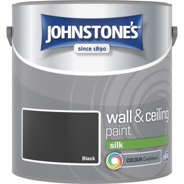 Black Silk Johnstones Paint Can