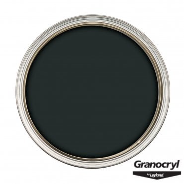 Black Smooth Masonry Paint - Granocryl by Leyland