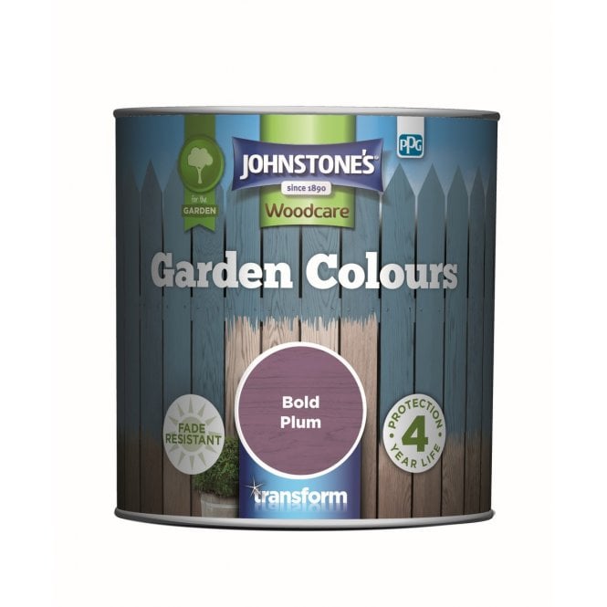 Bold Plum Garden Colours Paint - Johnstone's Woodcare