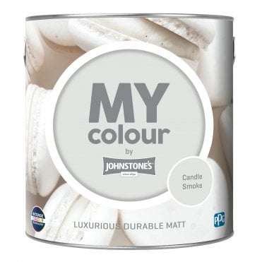 MY Colour | Candle Smoke Durable Matt Emulstion Paint 2.5L Can | Johnstone's Paint from PPG