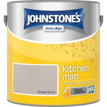 Chapel Stone Matt Emulsion - Johnstones Kitchen Matt Wall And Ceiling Paint