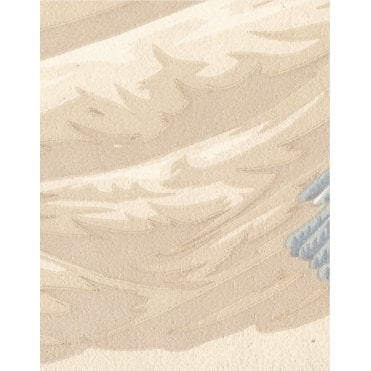 Chateau Swags & Tails Beige / Blue 10 Metre Border by Coloroll 210634