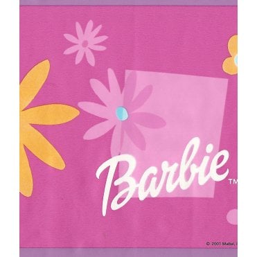 Classic Barbie Springthing Pink Border by Vymura 19-196