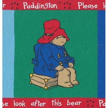 Classic Paddington Bear Wallpaper Border by Country Decor TNT6151B