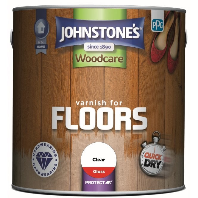 Clear Gloss - Johnstone's Interior Floor Varnish