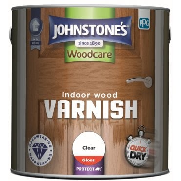 Clear Gloss - Johnstone's Interior Wood Varnish 2.5L