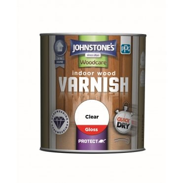 Clear Gloss - Johnstone's Interior Wood Varnish 250ml
