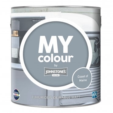 MY Colour | Coast Of Maine Durable Matt Emulstion Paint 2.5L Can | Johnstone's Paint from PPG