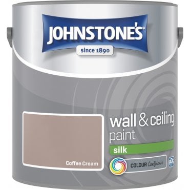 Coffee Cream Silk Johnstones Paint Can