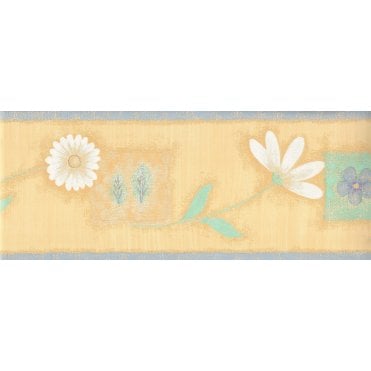 Daisy Chain Yellow / Green / Blue Border by Euro 0090/3
