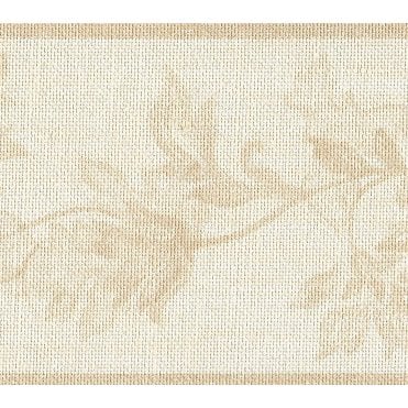 Delicate Leaf Trail Natural Border by GranDeco V159-01