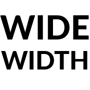 Wide Width Borders