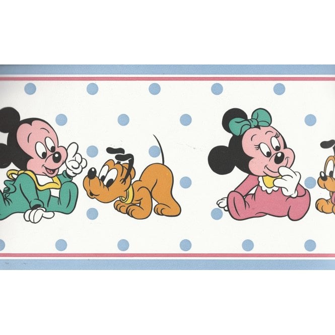 Disney Babies Multicoloured 10 Metre Border by Venilia 50215