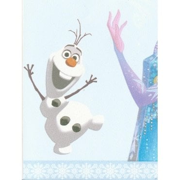 Disney Frozen Blue Self Adhesive Wallpaper Border by Galerie FR3503-1