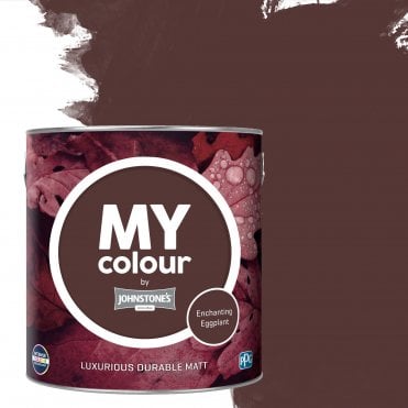 MY Colour | Enchanting Eggplant Durable Matt Emulstion Paint 2.5L Colour | Johnstone's Paint from PPG