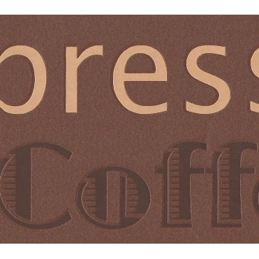 Espresso Coffee Brown / Beige Self Adhesive Border by AS Creation 2662-24