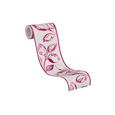 Esprit 7 Leaf Pink / White Border By AS Creation 2646-26