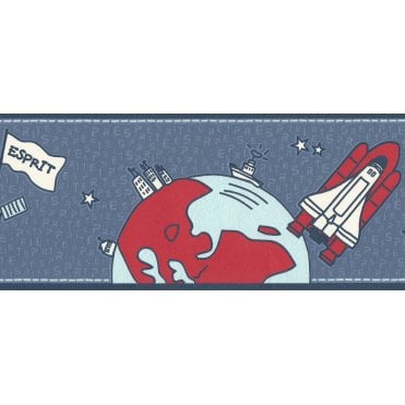 Esprit Space Shuttle GITD Border by AS Creation 1086-16