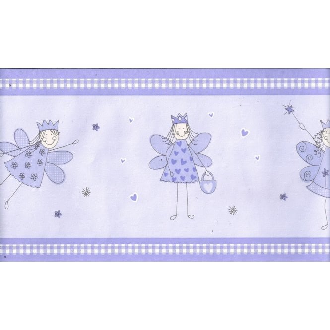 Fairies Lilac Border By Holmes 104-41