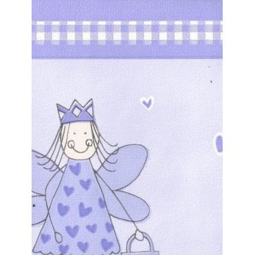 Fairies Lilac Border By Holmes 104-41