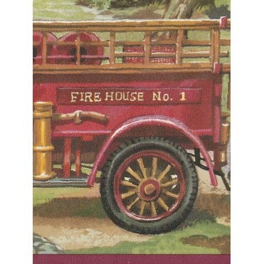 Fire Engines Red Border By Rosedale CYB1483