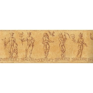 Greek Gods Orange Border by Zodique 778405