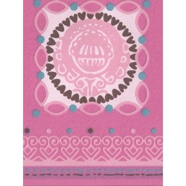 Heart Pink Textured Border by AS Creation 1081-11