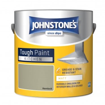 Hemlock Matt Emulsion - Johnstones Kitchen Matt Wall and Ceiling Paint
