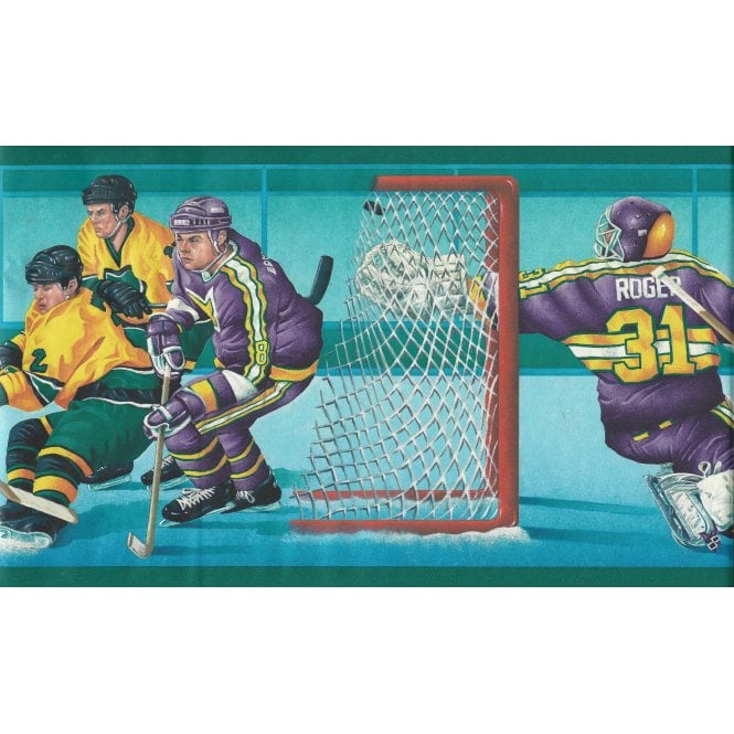 Ice Hockey Multi Wide Border by Rosedale TSB32062