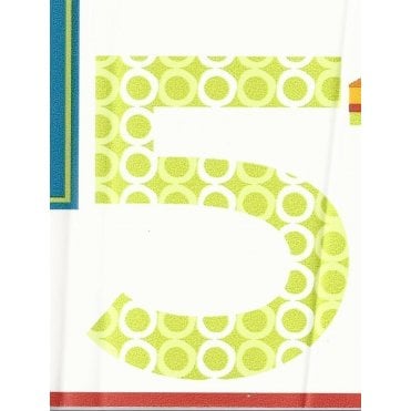 Kids Party Self Adhesive 123 Bright Border by AS Creation 8956-15