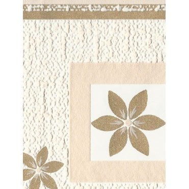 CLOSE UP Laverna Motif Beige / Peach Border By AS Creation 5360-20