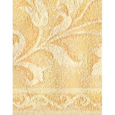 Leaf Trail Golden Yellow Textured Border by Grantil 118323