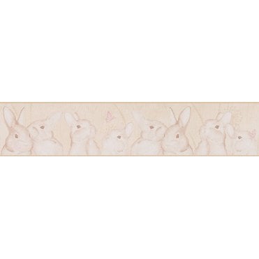 Lovely Friends Cream Rabbit Border by AS Creation 30330-5