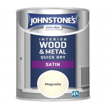 Magnolia Quick Dry Satin - Johnstones Interior Wood & Metal Paint