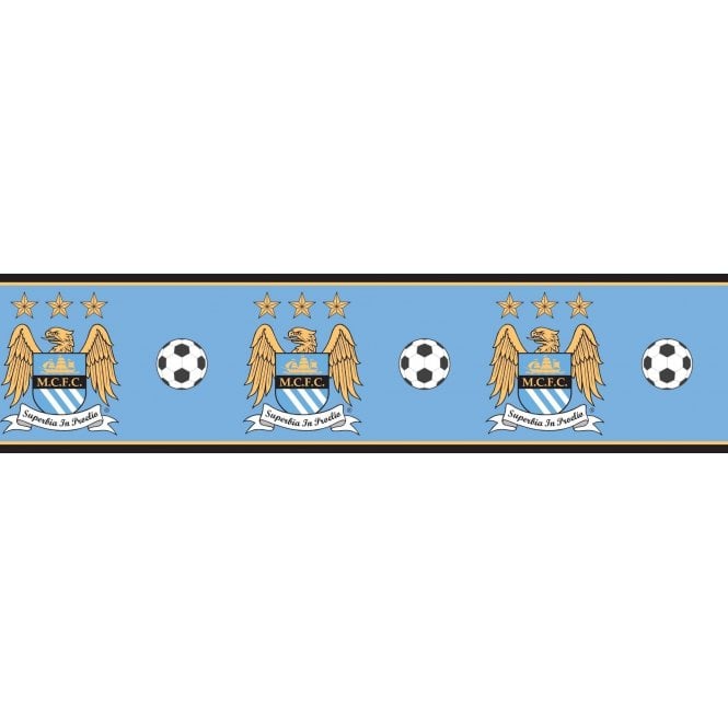 Manchester City FC Self Adhesive Border BO50007