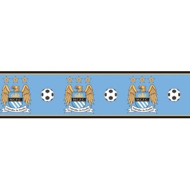 Manchester City FC Self Adhesive Border BO50007