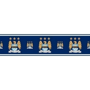 Manchester City FC Wall Border BO1-CIT-CRES12