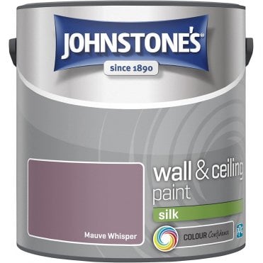 Mauve Whisper Silk Emulsion - Johnstones Wall and Ceiling Paint