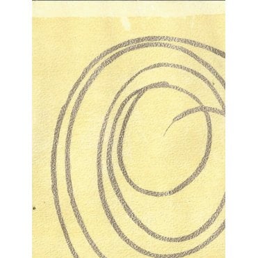 Metallic Swirl Yellow Border By Crown 59957