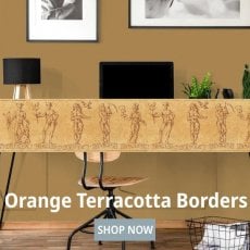 Orange & Terracoota Borders